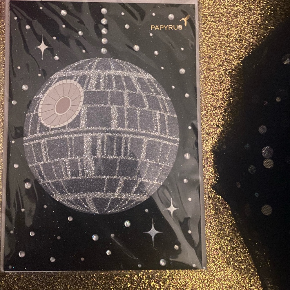 DISNEY STAR WARS LMTD 3-D DAZZLING BEJEWELED Card
